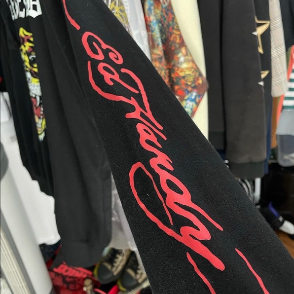 Ed Hardy Le Tigre Legend Pullover Hoodie - Picture 2 of 2